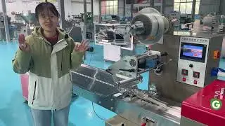 🍬 Gondor's High-Speed Candy Pillow Packaging Machine is HERE!​ 🍬#candypackingmachine #pillowpacking
