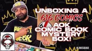 UNBOXING A 616 COMICS AOK COMIC BOOK MYSTERY BOX! THIS BOX IS SUPER FUEGO!