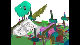 Classic car accessories injection mold-industrial 3D model: machine-world.net P724