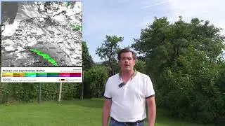 Ruhiger Sonntag - Gewitterlage am Montag