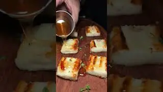 Famous honey grilled cheese from Fogo De Chao in NYC