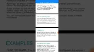 Graphics and multimedia software