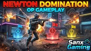 OP Sniper 🔥 Domination | Newton Map Headshots 💀 | COD Mobile MP | SanX Gaming