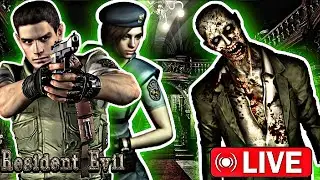 RICLER X TUBER JOGA RESIDENT EVIL (1996) AO VIVO! #1
