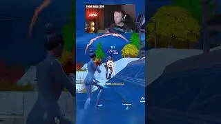 Trickshot to Finish The 1v3 😲 #shorts #fortnite