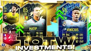 BEST INVESTMENTS ON FIFA 22! TOTW INVESTMENTS! BUY THESE CARDS RIGHT NOW ON FIFA 22! EASY COINS!