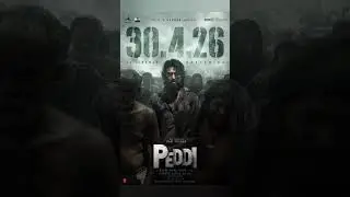 PEDDI 🔥 Ram Charan Mass Avatar | 30.4.25 Worldwide Release #peddi