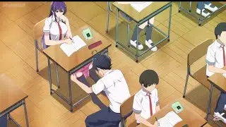 Shirota working in class | Haite kudasai Takamine-san