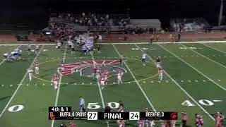 Varsity Football: Deerfield vs. Buffalo Grove