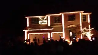 My GF and I at the light show