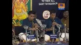 Mannargudy M.S.K.Sankaranarayanan Bros Nadaswaram -165th Thyagaraja Aradhana -Courtesy Podhigai TV