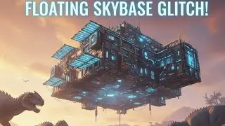 CRACKED!!! Skybase on Ark Survival Ascended... Never get Raided Again!!!