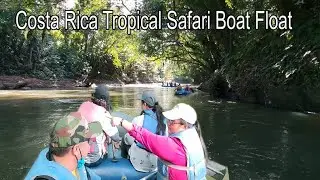 Safari Float in Costa Rica-Caij plaab yaas hab haus kuas qhuav (Kabtsib) ntsuas.