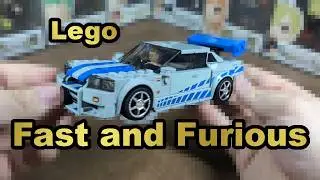 Lets build A Lego Speed Champions fast and Furious Nissan  | Full Build | 319 Pieces