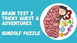 Brain Test 3: Tricky Quest & Adventures || GUNDOLF PUZZLE || fix my voodoo doll || #shorts