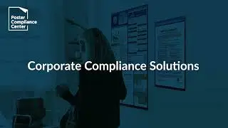 Poster Compliance Center Corporate Compliance Solutions