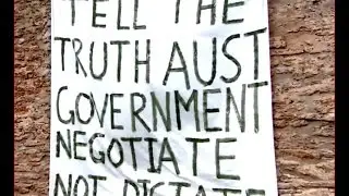 Self-governing Norfolk Island locals protest against Australia&rsquo;s control