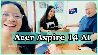 Our way to lose weight + unboxing new Acer Aspire 14 AI laptop/mini vlog//Cheche La&ntilde;ojan 