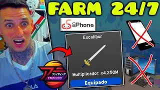 💥COMO FARMEAR SIN USAR LA PC CON UGPHONE EN ANIME FIGHTING SIMULATOR ENDLESS ROBLOX