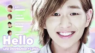 SHINee - Hello (Line Distribution + Lyrics Karaoke) PATREON REQUESTED