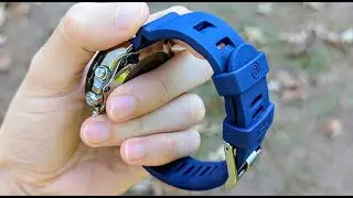 Divecore HP Professional Dive Strap Review / 2.5mm Fat Springbars. Upgrade your Divestrap