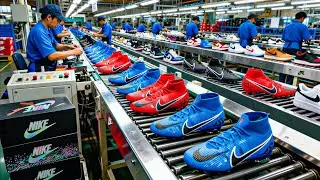 Inside the Nike Sneakers Factory &ndash; Full Process How Million-Dollar Shoes Are Made