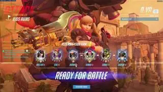 Golden Weapon Black Cat D.va Gameplay - 0 Deaths Competitive CTF | Overwatch
