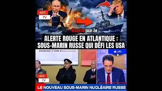 Alert Rouge le nouveau sous-marin nucl&eacute;aire russe🇷🇺 qui fait Trembler l'Occident #fyp #viral