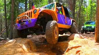 Sponsor doing a jeep&nbsp;wave?!? Red Elephant Hill and Empire Loop