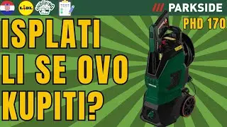 VISOKOTLAČNI ČISTAČ Parkside PHD 170 D2 HRVATSKA HRVATSKI LIDL