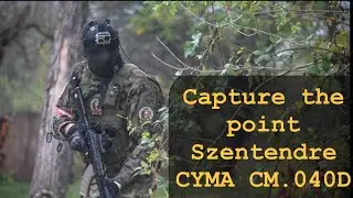 Capture the point - Szentendre // CYMA CM.040D Ak105 Gameplay (Eng)