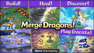 Merge Dragons! | Magical Merge Puzzle, Dragons & Fantasy Gameplay (Android/iOS)
