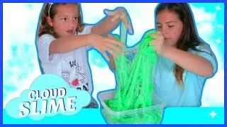 MAKING CLOUD SLIME BY ACCIDENT WITH GELLI BAFF 