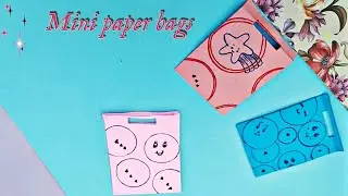 DIY easy mini storage bag | Mini storage paper bag