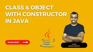 Class & Object With Constructor #LingarajTechhub