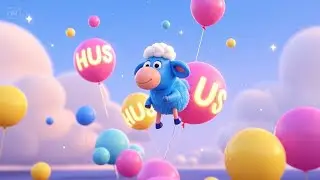 Baa Baa Blue Sheep&rsquo;s Balloon Ride | Fun Nursery Rhyme | Educational Kids Songs