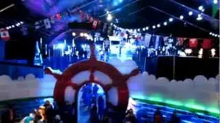 LED Icicles, Whale & Lighthouse Ice Sculptures - The Ice Kingdom, Chill, Queen Mary, Long Beach, CA