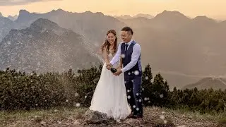 Sunset Elopement in the Alps - Wedding Film Austria