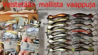 Yritetään kopioida pyrstöllinen vaappu - Carving minnows with tails (Eng.Sub)