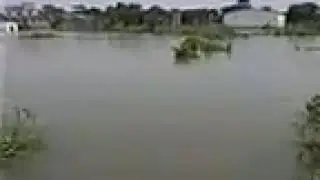Motihari city in flood