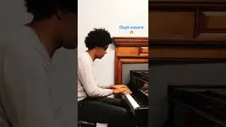 Practicing Chopin piano concerto 2 f minor in college