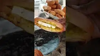 Veg Hot Dog | Indian Street Food | Humbhifoodie | #shorts