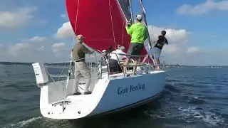 Asymmetric Spinnaker Light Air Jibe