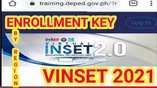 VINSET 2.0 ENROLLMENT KEY  BY REGIONS