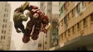 Akon - Right Now (AIZZO Remix)[Hulk Vs HulkBuster]-Fight Scene-Avengers(Age Of Ultron)