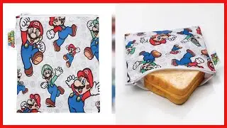 Great product -  Bumkins Sandwich Bag / Snack Bag, Reusable Fabric, Washable, Food Safe, BPA Free
