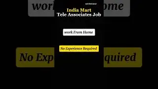 Latest Work From Home Job | Remote job 2024 #shorts