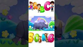 Alphabet song | ABC song for kids | Nursery rhymes #shorts #funny #learningabc #cocomelonabc #presco