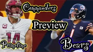 @commanders need to make a statement vs @Bears | contain Justin fields | In score prediction ￼