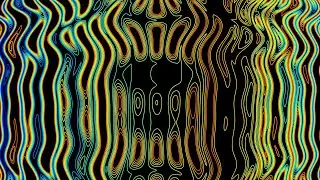 Hyperspace Lava Lamp Contour Superposition | 4K Python Animation | Mathematical Art